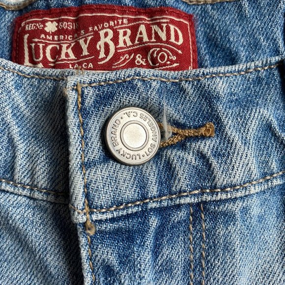 NWT Lucky Brand Cut Off Denim Short In Reyes - Picture 10 of 10